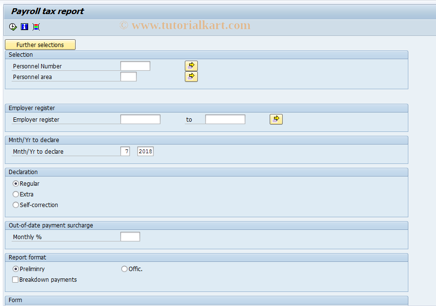 SAP TCode S_AHR_61016001 - HMXCINO0