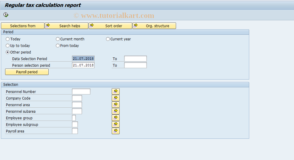 SAP TCode S_AHR_61016002 - HMXCGRI0