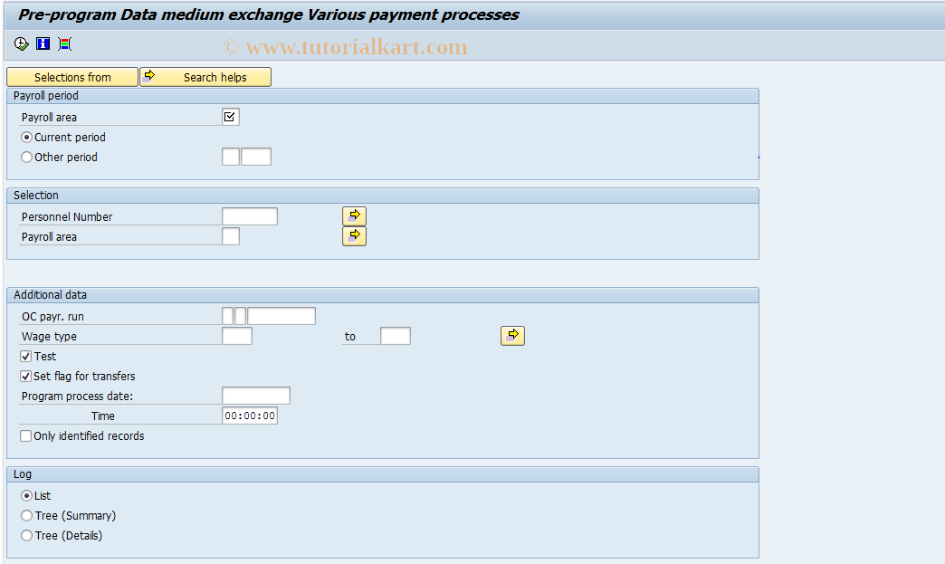 SAP TCode S_AHR_61016021 - HMXCDTA0