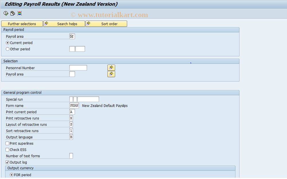 SAP TCode S_AHR_61016056 - HNZCEDT0