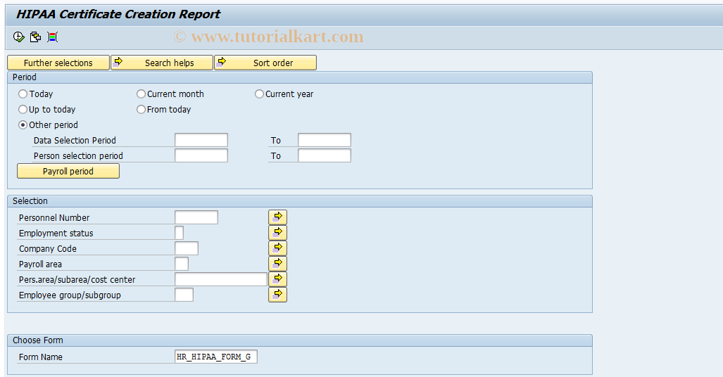 SAP TCode S_AHR_61016132 - RPLHIPU0