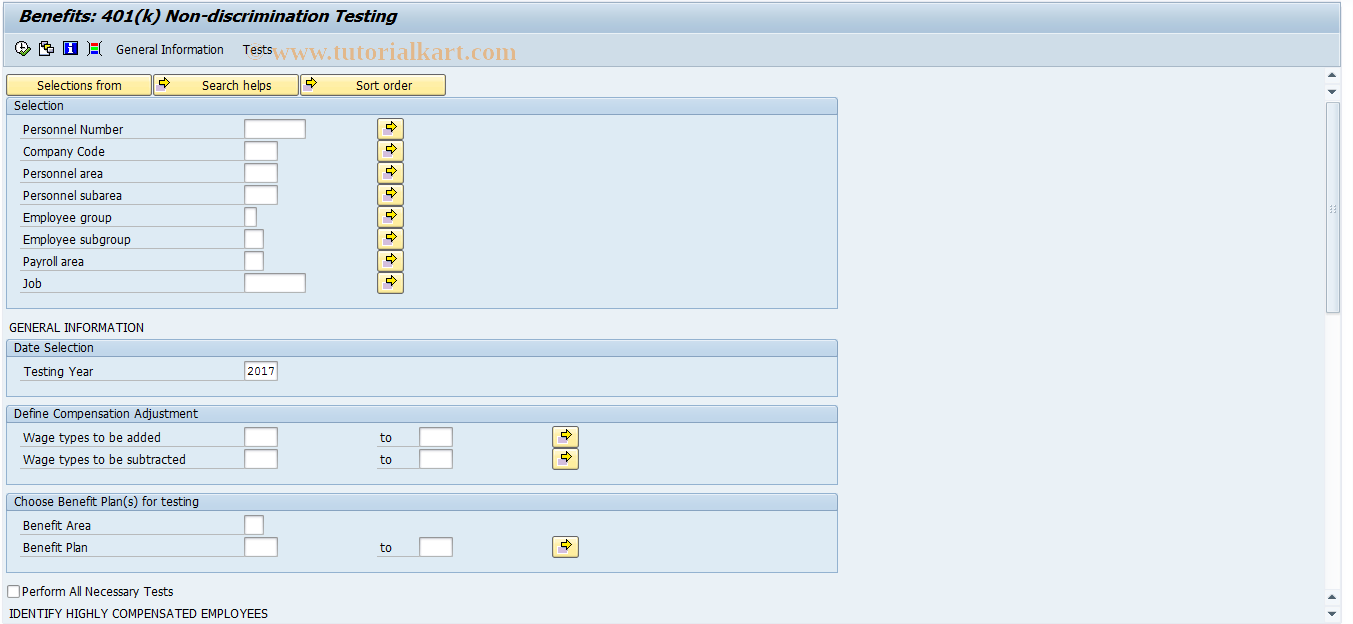 SAP TCode S_AHR_61016157 - RPSBENU1