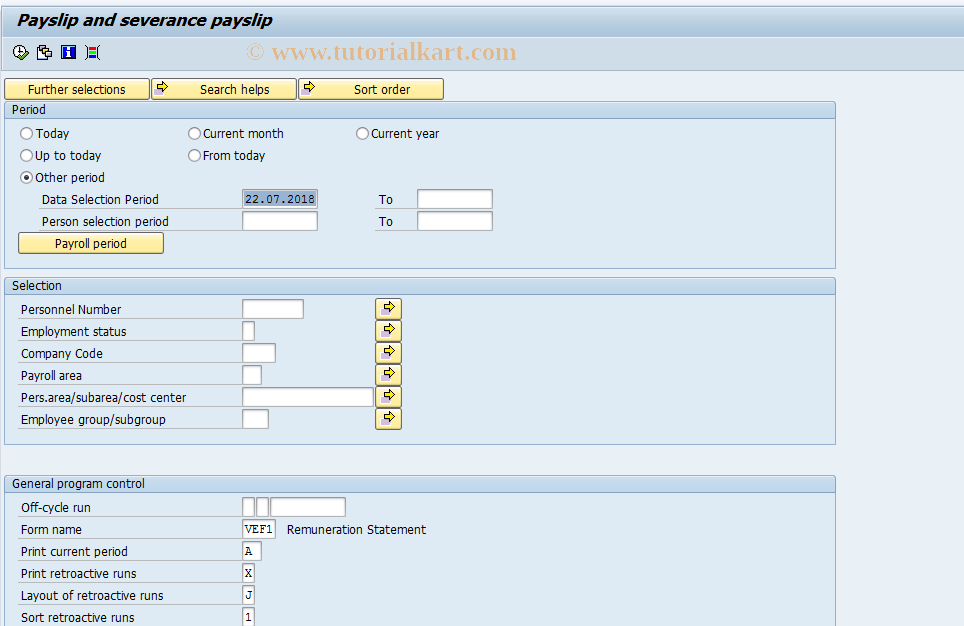 SAP TCode S_AHR_61016172 - HVECEDT0