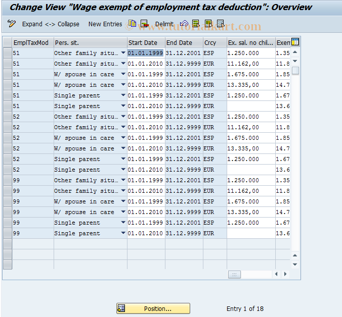 SAP TCode S_AHR_61016427 - AL0K028900