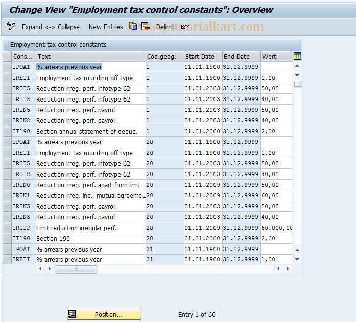 SAP TCode S_AHR_61016448 - AL0K028900