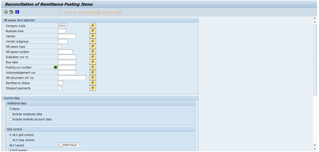 SAP TCode S_AHR_61018759 - Reconciliation of Transfers
