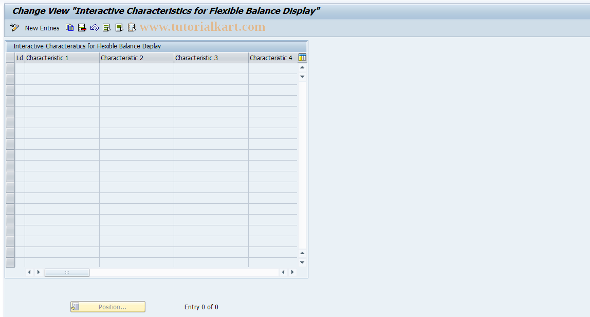 SAP TCode S_AL0_19000008 - IMG Activity: V_FAGL_AB_C