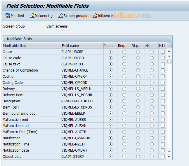 SAP TCode S_AL0_96000235 - 