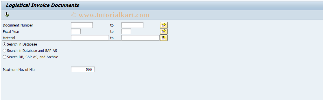 SAP TCode S_AL0_96000496 - Logistics Invoice Verification