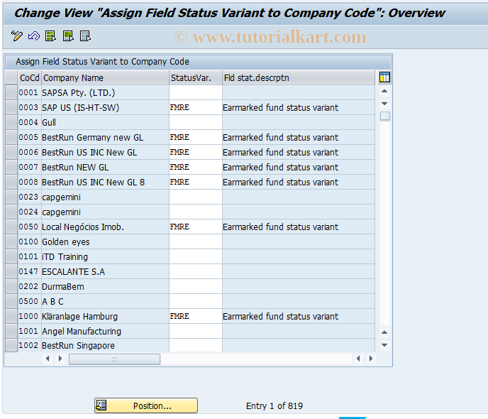 SAP TCode S_AL0_96000558 - 