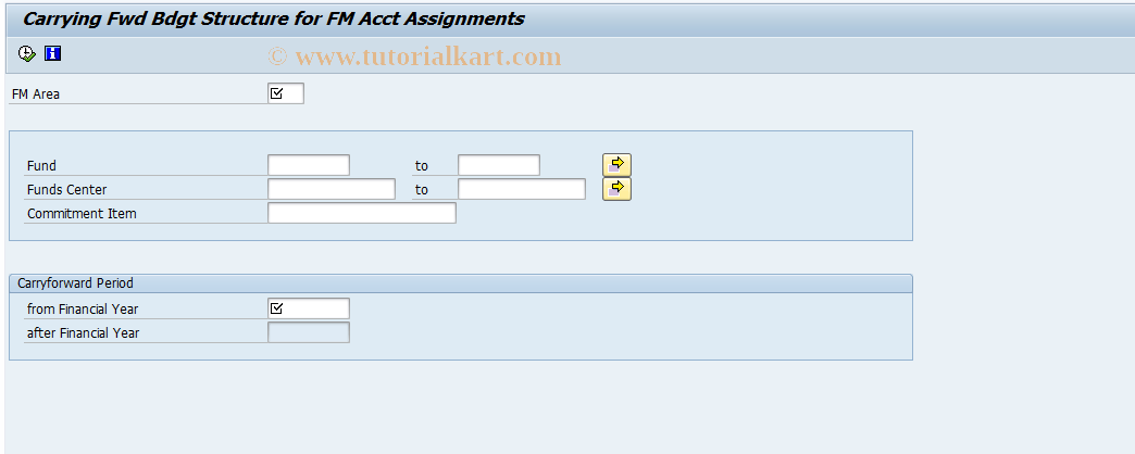 SAP TCode S_AL0_96000702 - Crryfwrd of Budget Hierarchy per F