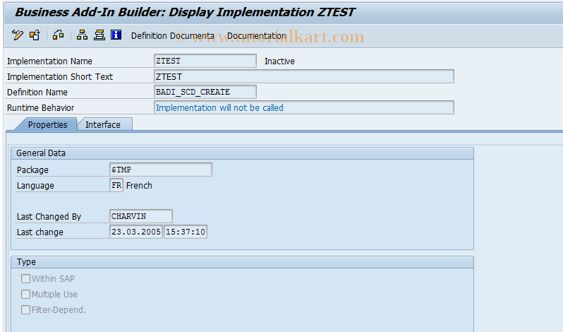 SAP TCode S_AL0_96000840 - 