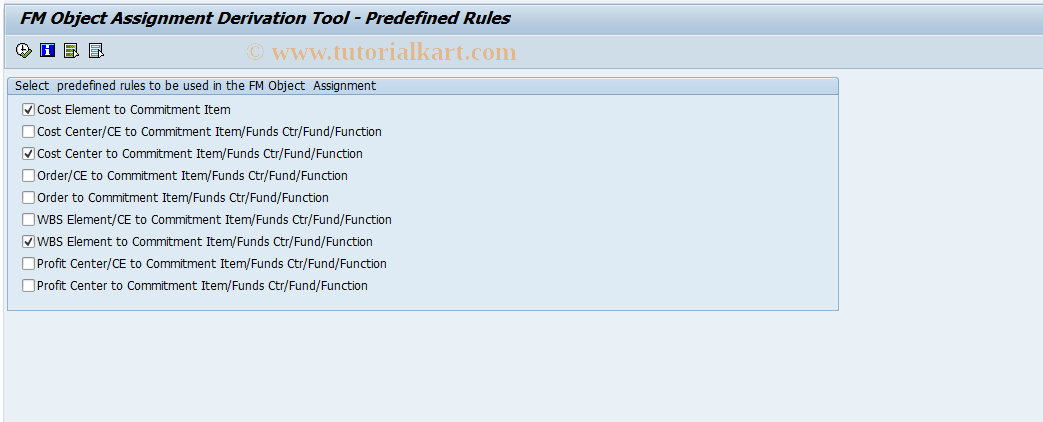 SAP TCode S_ALN_01000213 - IMG Activity: _ISPSFM_FMRULES