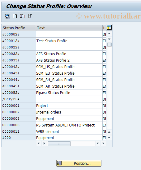 SAP TCode S_ALN_01000483 - 