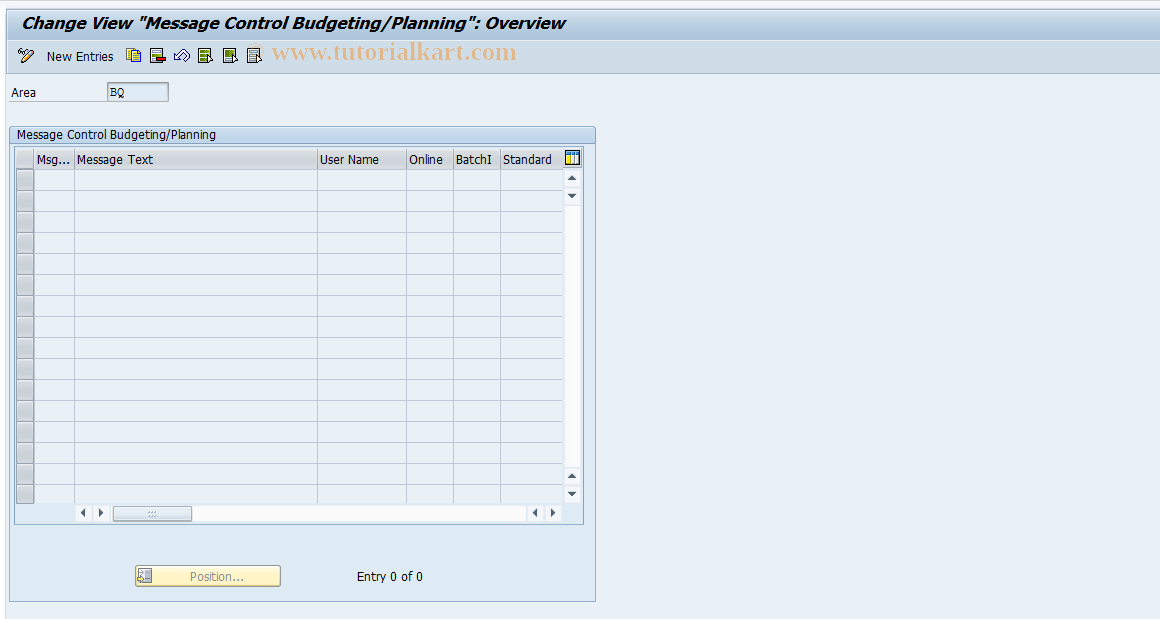 SAP TCode S_ALN_01000840 - IMG Activity: _ISPSFM_BUD_SM30