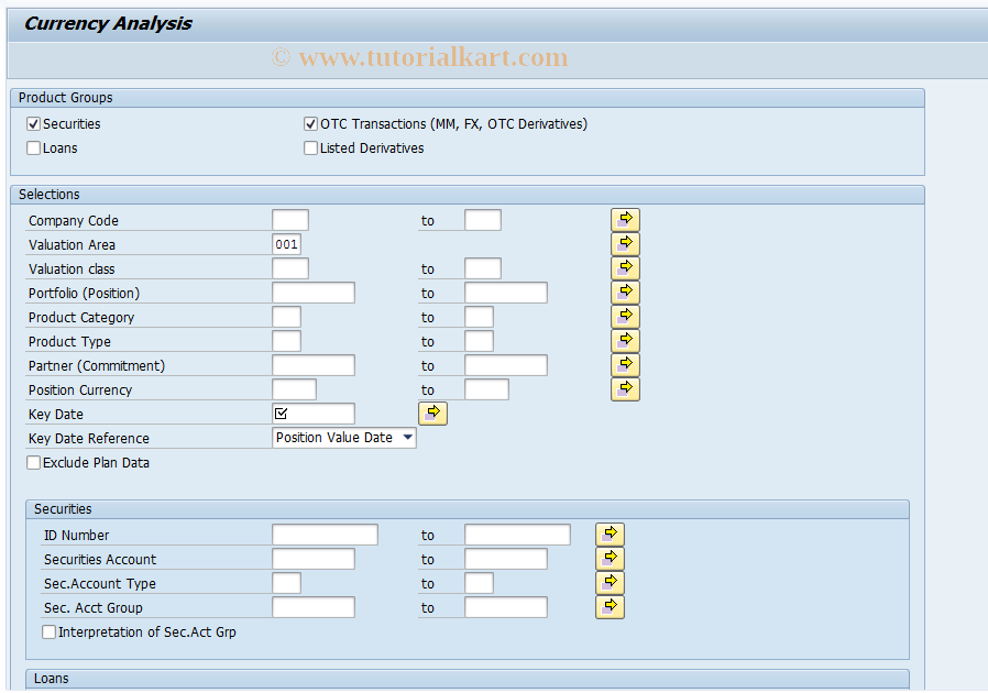 SAP TCode S_ALN_01001153 - Currency analysis