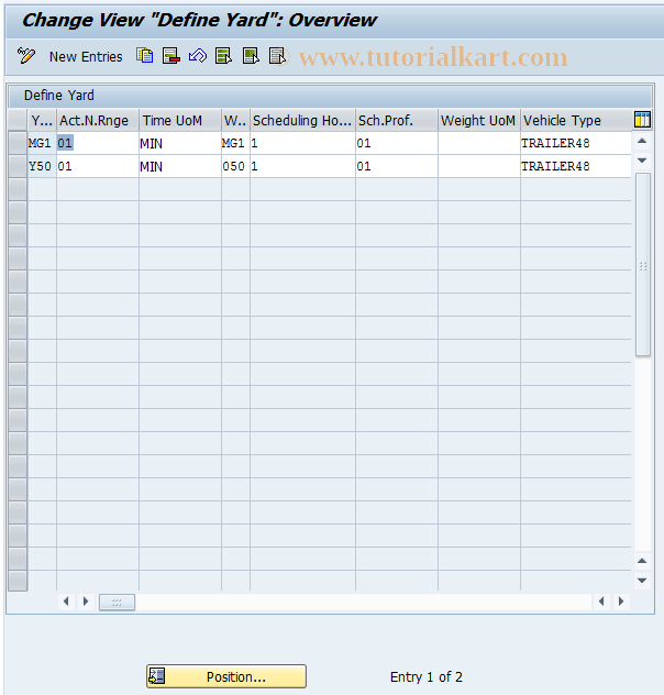 SAP TCode S_ALN_01001402 - 