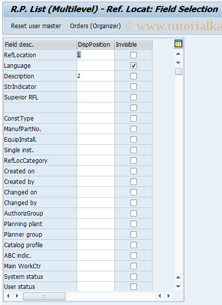 SAP TCode S_ALN_01002138 - 