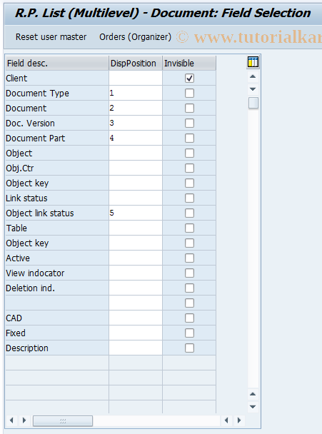 SAP TCode S_ALN_01002149 - 