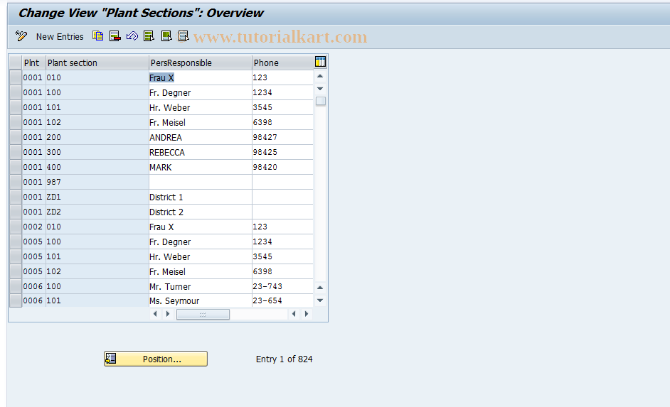 SAP TCode S_ALR_87000097 - IMG Activity: SIMG_CFMENUOLI0OIAB