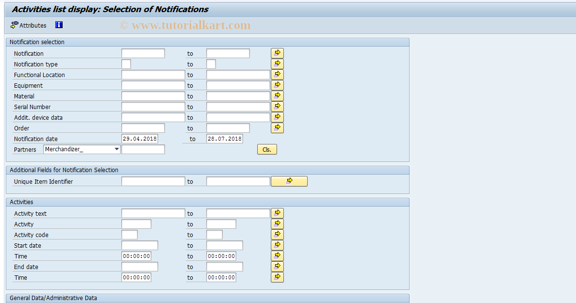 SAP TCode S_ALR_87000136 - IMG Activity: OLIA_OIW1