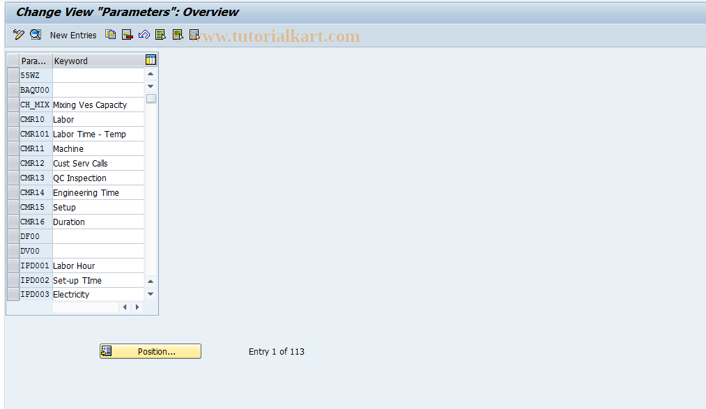 SAP TCode S_ALR_87000137 - IMG Activity: SIMG_CFMENUOLIPOIZL1