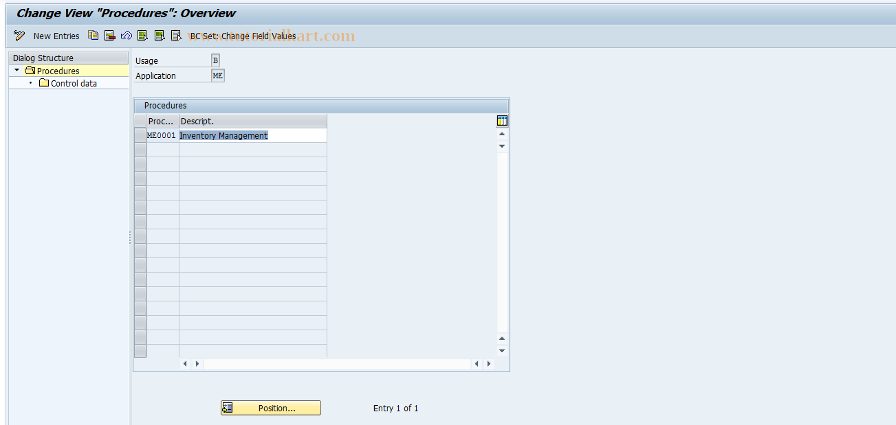 SAP TCode S_ALR_87000149 - IMG Activity: SIMG_CFMENUOLMBM708