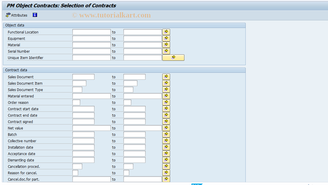 SAP TCode S_ALR_87000151 - IMG Activity: OLIAOIRB