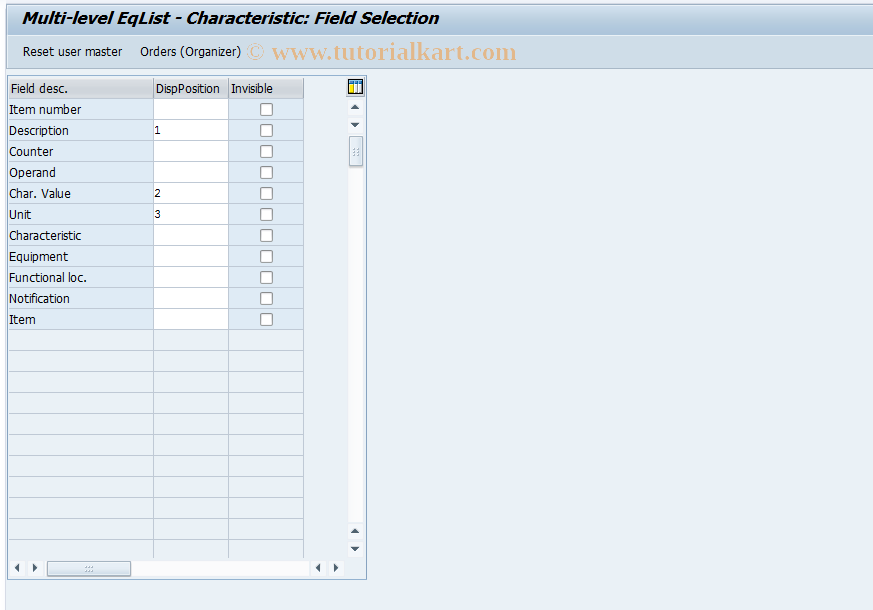 SAP TCode S_ALR_87000158 - IMG Activity: SIMG_CFMENUOLI0OIXJ