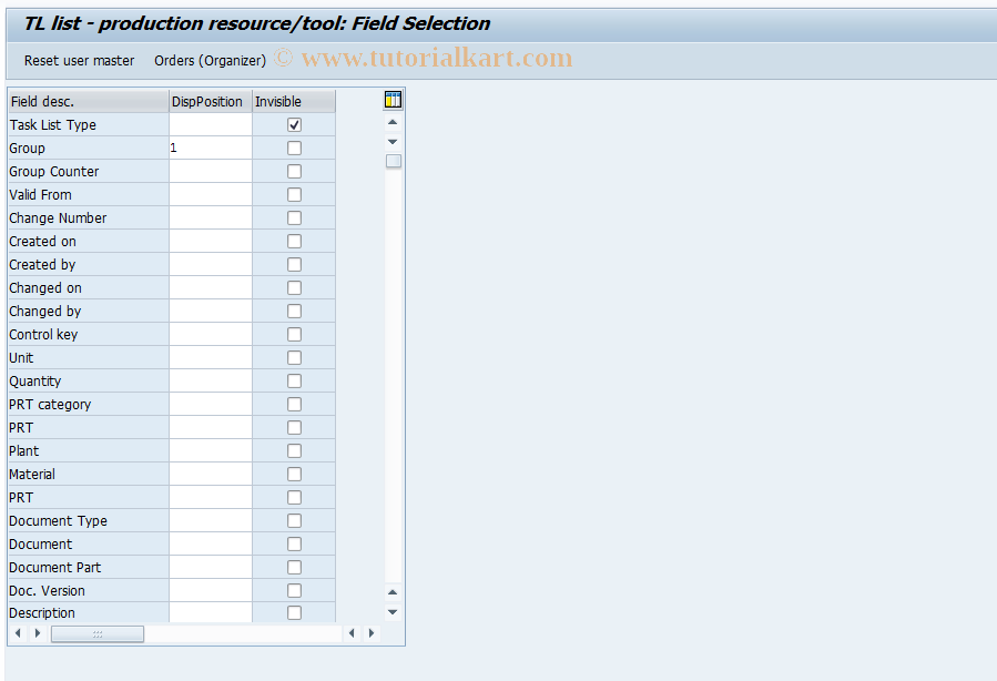 SAP TCode S_ALR_87000169 - IMG Activity: OLIP_OIRY