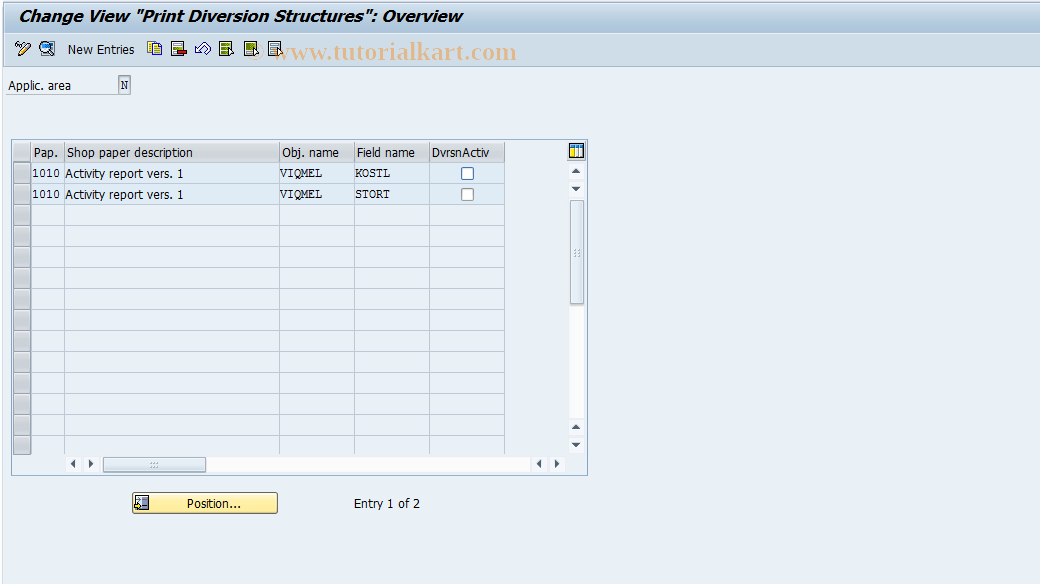 SAP TCode S_ALR_87000170 - IMG Activity: SIMG_CFMENUOLIAOIDD