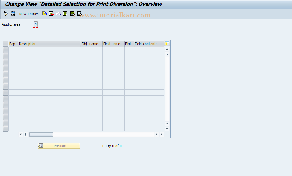 SAP TCode S_ALR_87000175 - IMG Activity: SIMG_CFMENUOLIAOIDE