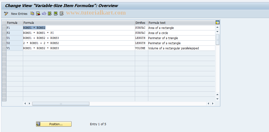 SAP TCode S_ALR_87000197 - IMG Activity: SIMG_CFMENUOLI0OICM