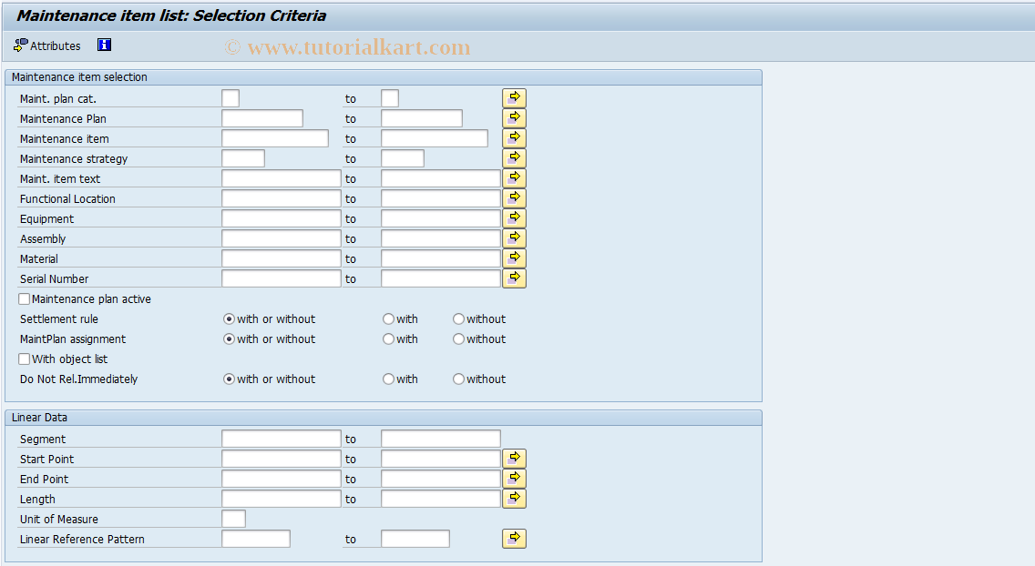 SAP TCode S_ALR_87000209 - IMG Activity: SIMG_CFMENUOLIPOIWY