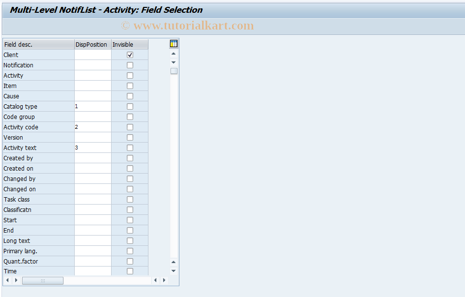 SAP TCode S_ALR_87000213 - IMG Activity: SIMG_CFMENUOLIAOIXR