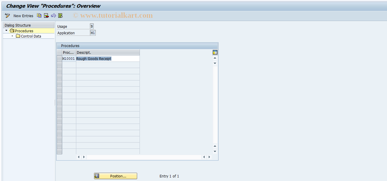 SAP TCode S_ALR_87000227 - IMG Activity: SIMG_CMMENUOLMBGWE07