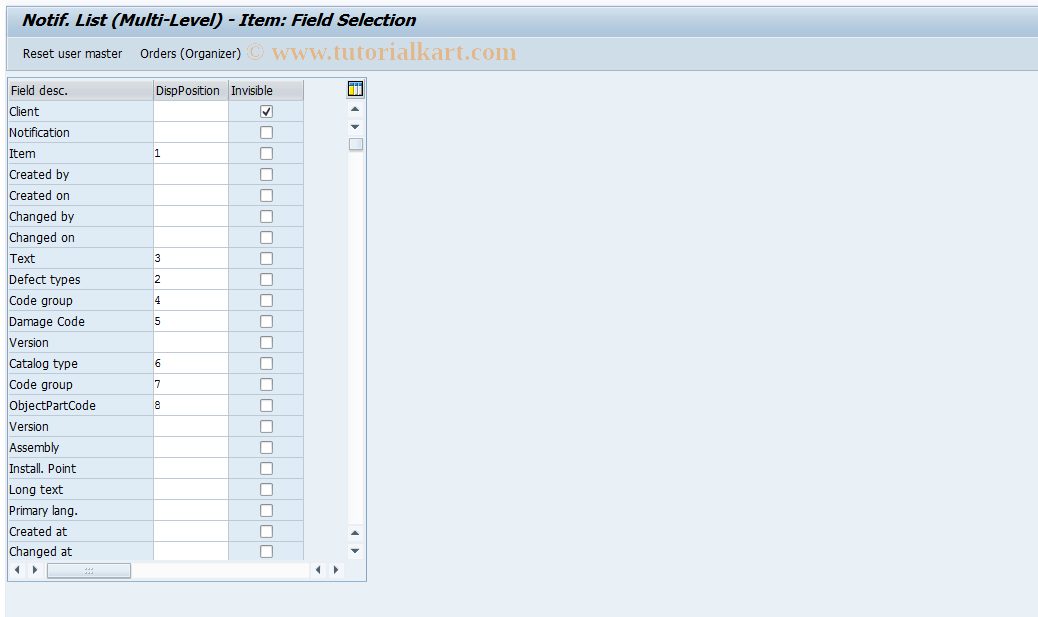 SAP TCode S_ALR_87000235 - IMG Activity: SIMG_CFMENUOLIAOIXQ