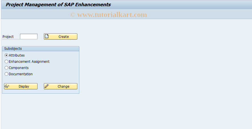 SAP TCode S_ALR_87000241 - IMG Activity: OLI0_CMOD