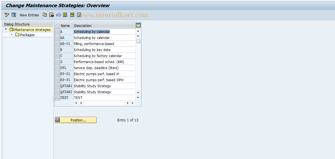 SAP TCode S_ALR_87000249 - IMG Activity: SIMG_CFMENUOLIPOIVS