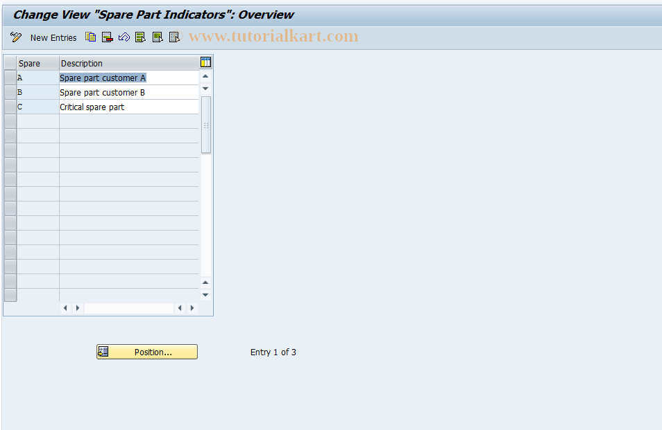 SAP TCode S_ALR_87000279 - IMG Activity: SIMG_CFMENUOLI0OICN