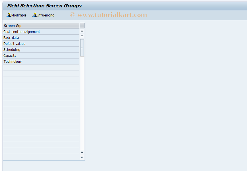 SAP TCode S_ALR_87000301 - IMG Activity: OLIP_OP5A