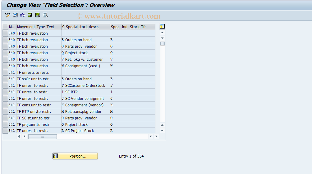 SAP TCode S_ALR_87000364 - IMG Activity: SIMG_CFMENUOLMBOMJA