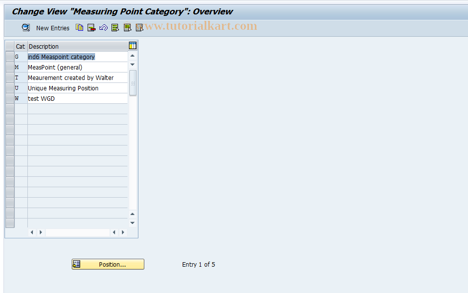 SAP TCode S_ALR_87000381 - IMG Activity: OLI0T370P