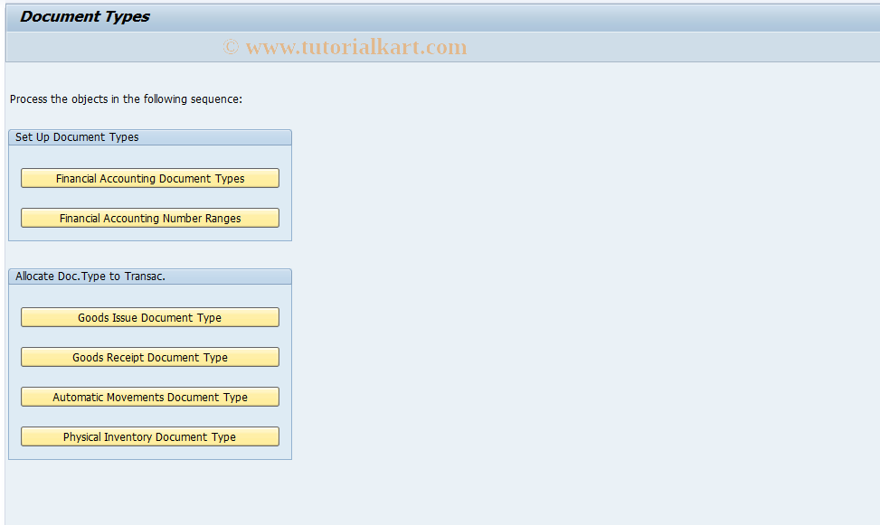 SAP TCode S_ALR_87000410 - IMG Activity: SIMG_CFMENUOLMBOMBA