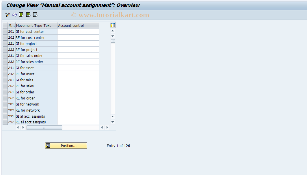 SAP TCode S_ALR_87000450 - IMG Activity: SIMG_CFMENUOLMBOMB6