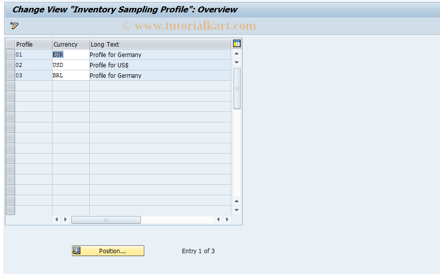 SAP TCode S_ALR_87000458 - IMG Activity: SIMG_CFMENUOLMBOMCK