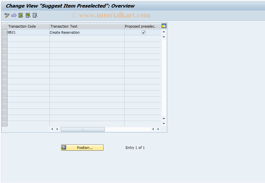 SAP TCode S_ALR_87000466 - IMG Activity: SIMG_CFMENUOLMBOMBK