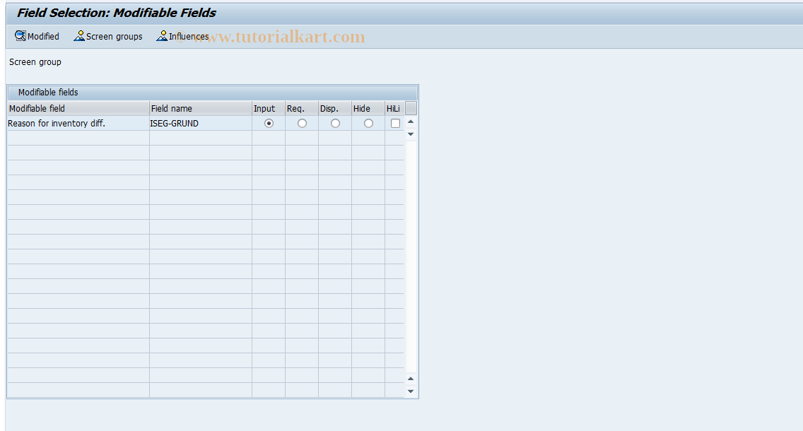 SAP TCode S_ALR_87000477 - IMG Activity: SIMG_CFMENUOLMBOMJU