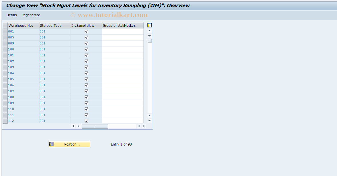 SAP TCode S_ALR_87000536 - IMG Activity: SIMG_CFMENUOLMBOMCR