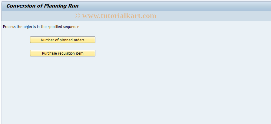 SAP TCode S_ALR_87000582 - IMG Activity: SIMG_CFMENUOLMDOMDV